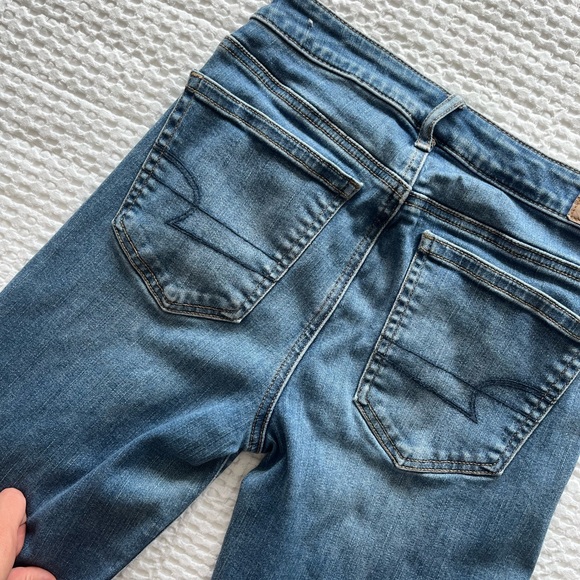American eagle exposed button from straight/wide leg jean - Picture 3 of 6